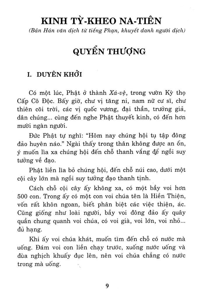 Kinh Tỳ Kheo Na Tiên Hán Việt Đoàn Trung Còn Nguyễn Minh Tiến