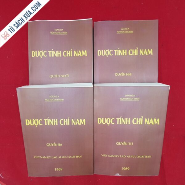 Dược tính chỉ nam - Nguyễn Văn Minh (bộ 4 cuốn)