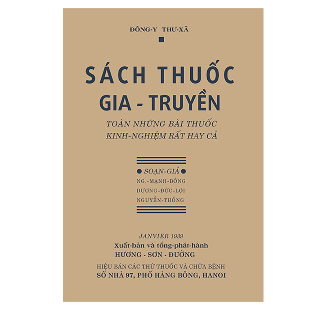 sách thuốc gia truyền