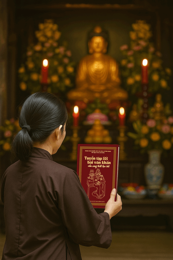 Tuyển tập 88 bài văn khấn vần song thất lục bát - Ảnh 4